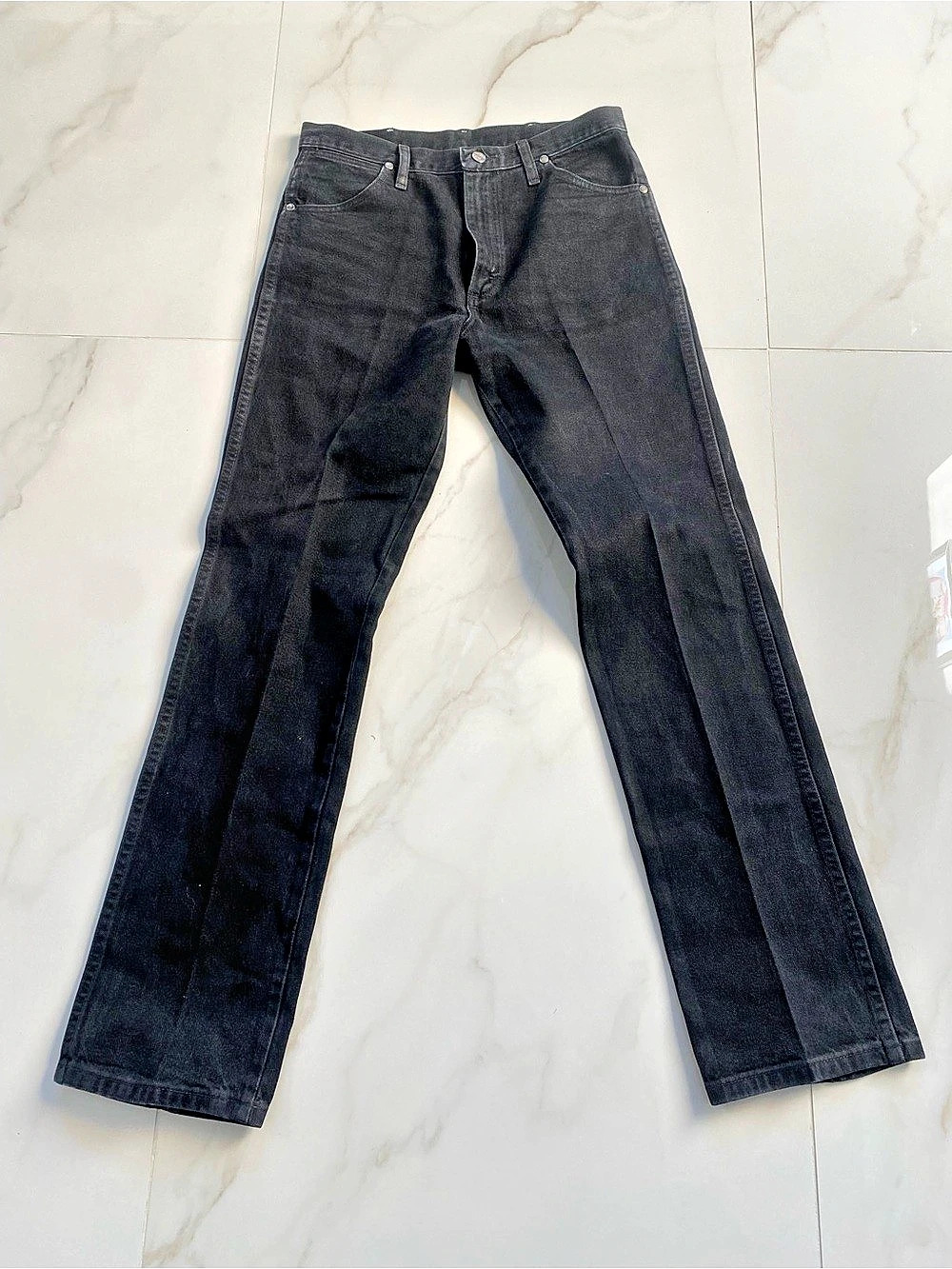 Wrangler Cowboy Cut Silver Edition Slim Fit Jean Jeans Waist 32x32 Black